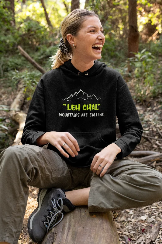 " LEH CHAL " - WINTER HOODIES FOR MEN Refined Women's Velvet