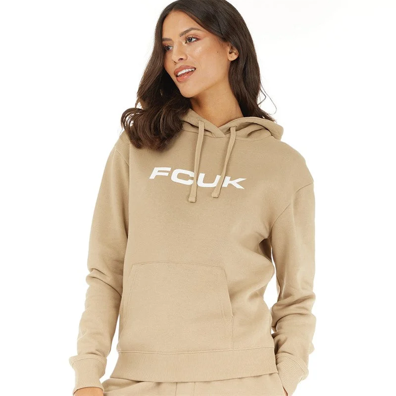 FC Print Brown Fleece Hoodie 13052 Gym