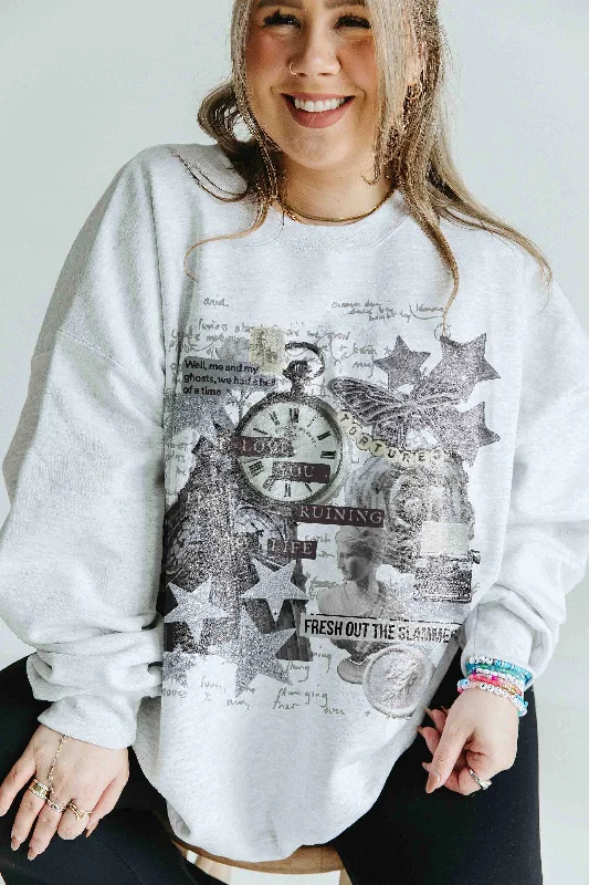 Poets Collage Sweatshirt