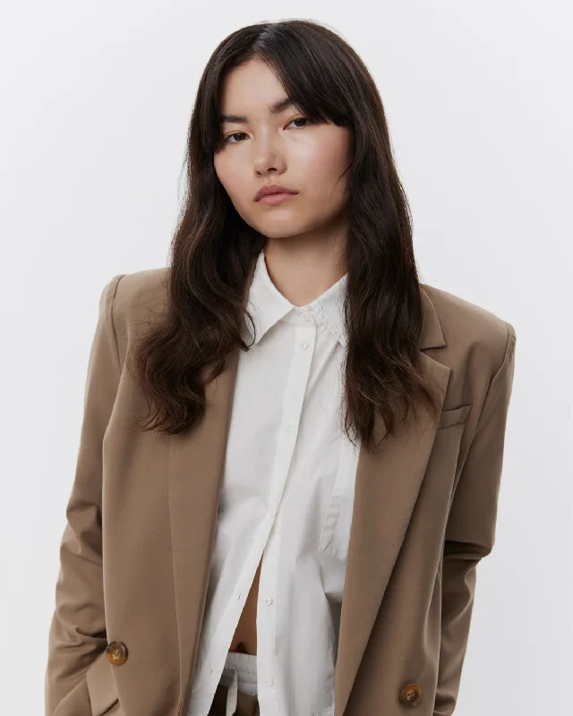 ABELONESW BLAZER - Camel Sporty Women's Athleisure 