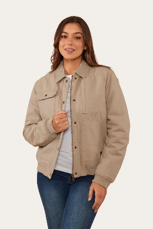 Mulgrave Womens Jacket - Camel Cashmere
