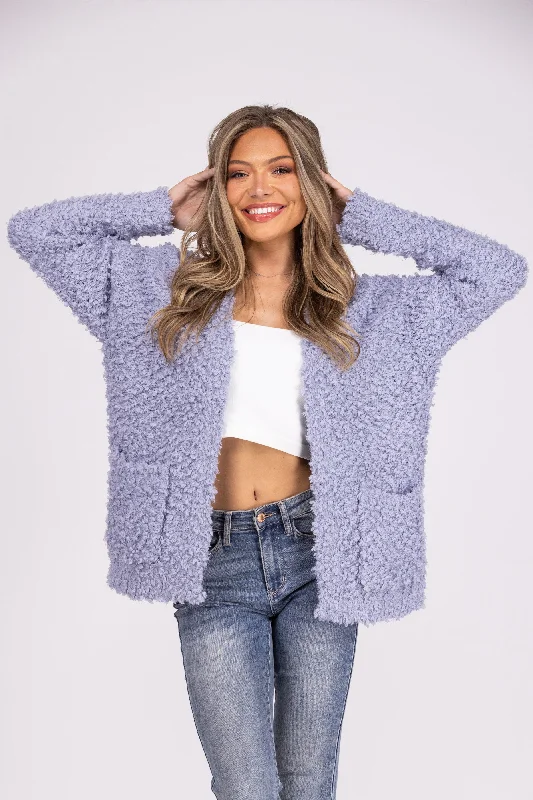 That Cozy Feeling Women's Cozy Popcorn Knit Cardigan Compression