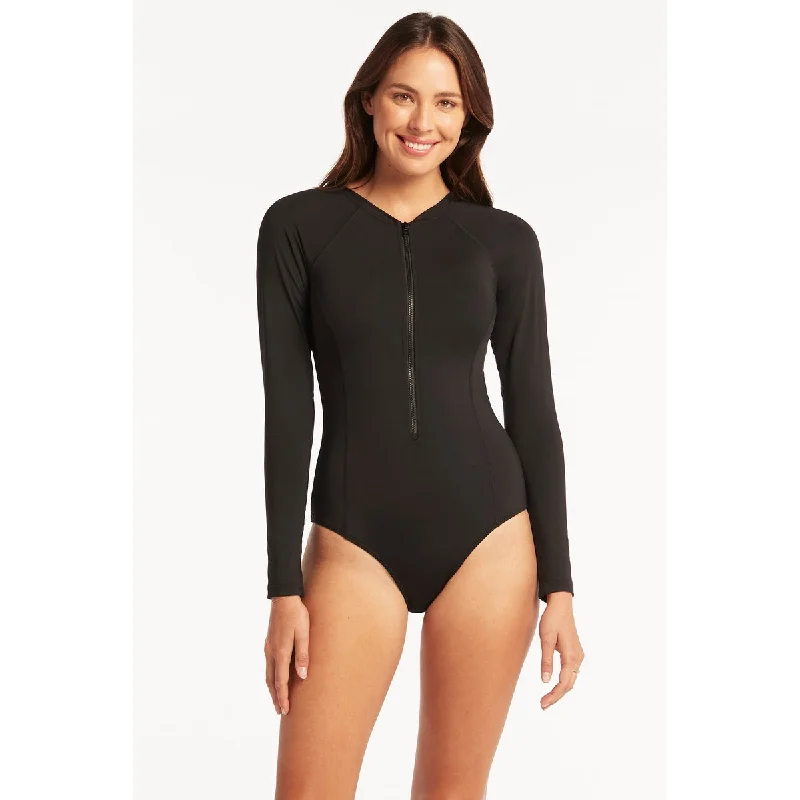 Essential Long Sleeve One Piece Refined Women's 