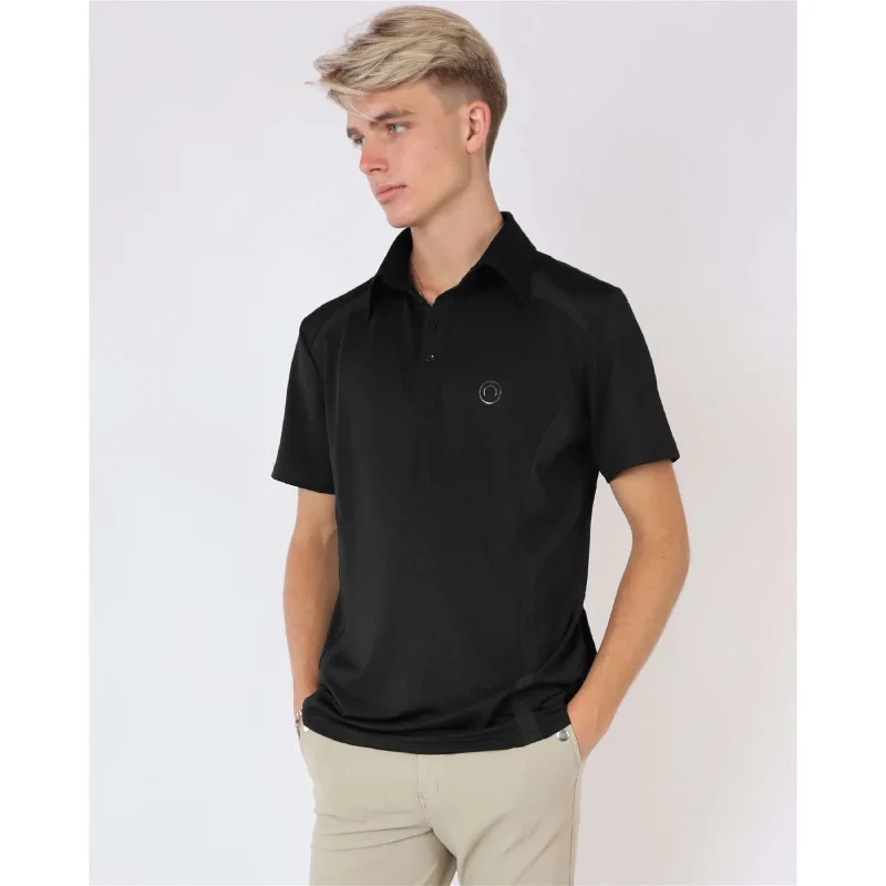 Montar Polo Side Panels Noir Casual Women's Japanese 
