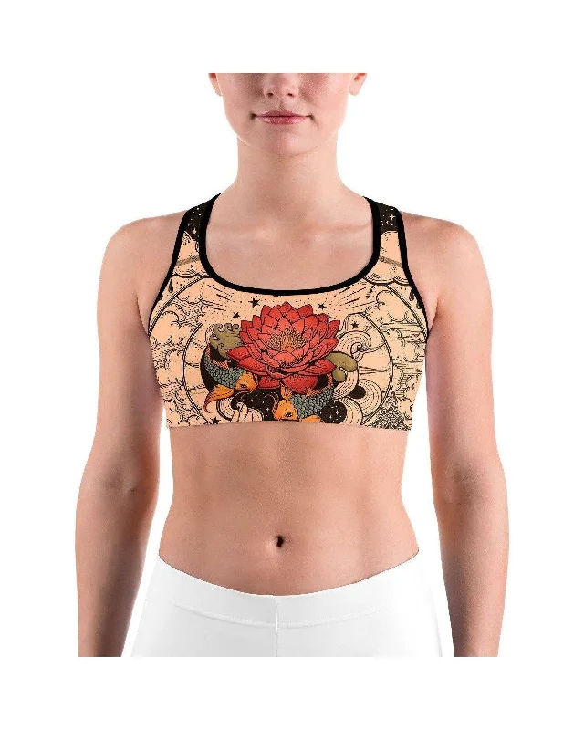 Tattooed Lotus Sports bra purpose