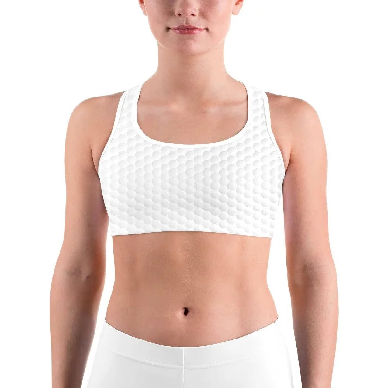 Golf Ball Pattern Sports bra