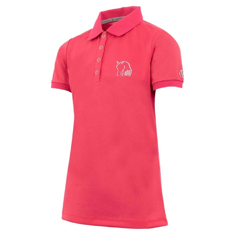 BR Polo 4-EH Art Enfants Raspberry Red Bohemian Women's Free