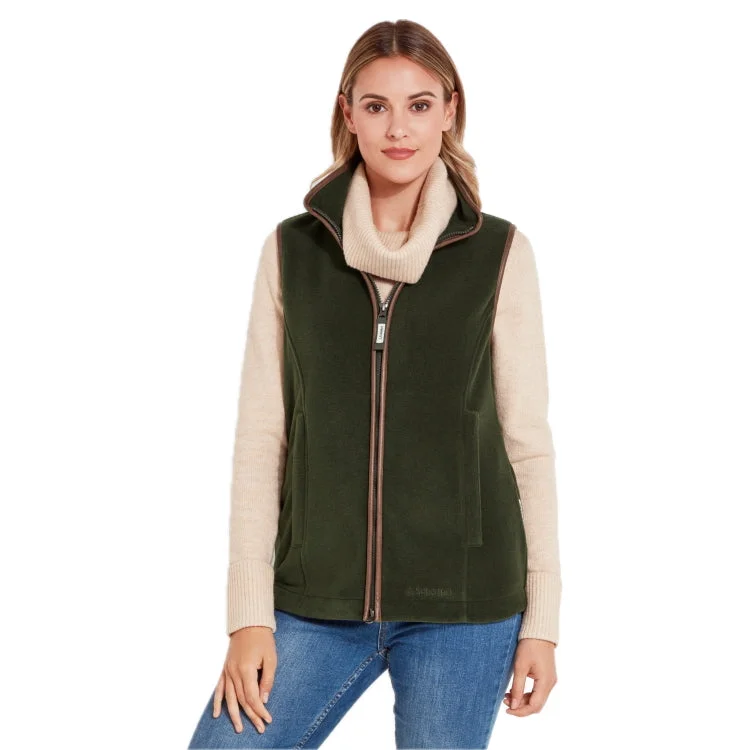 Schoffel Ladies Lyndon Fleece Gilet - Forest Traditional Women's 