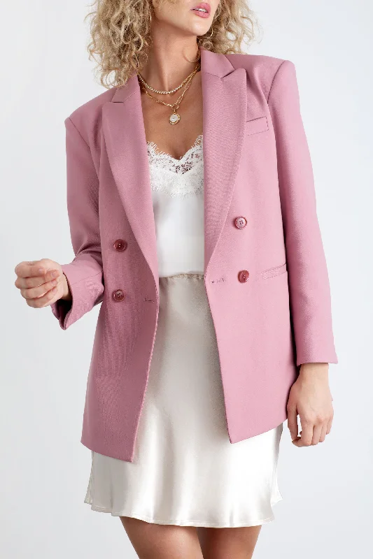 "The Tori" - Blazer (Dusty Pink)