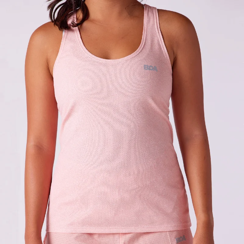 Women's Vapor Lite Tempo Tank - Heather Buff Vintage Women's 1970S 