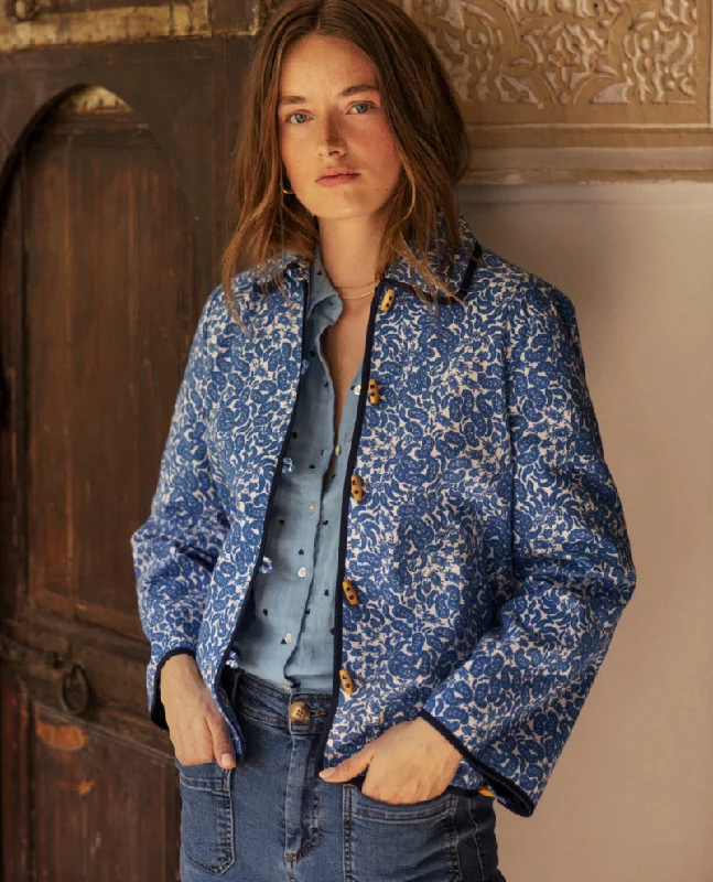 Atelier Reve Vienna Blue Blazer Minimalist Women's Casual