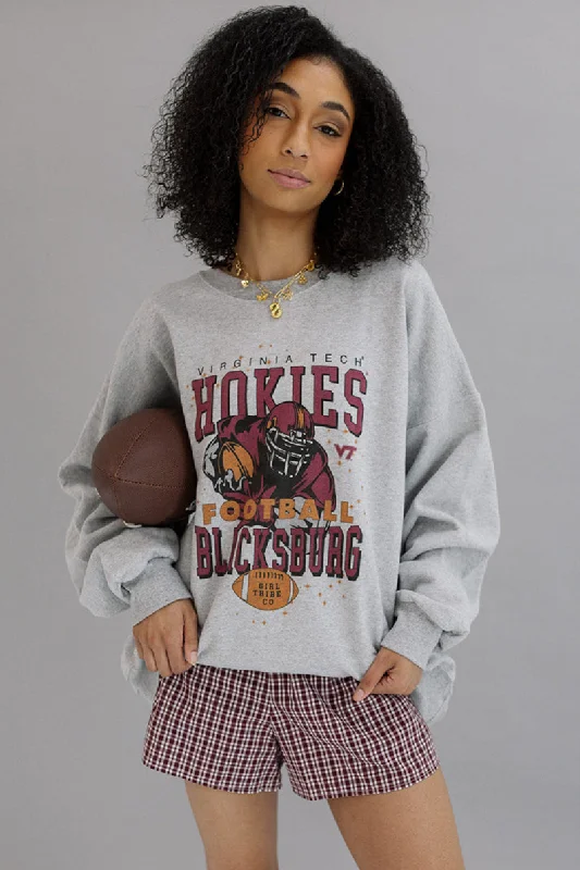 Virginia Tech: Hokies Football Retro Sweatshirt