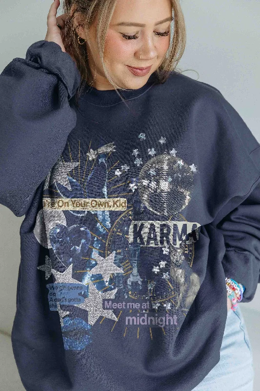 Karma Collage Sweatshirt