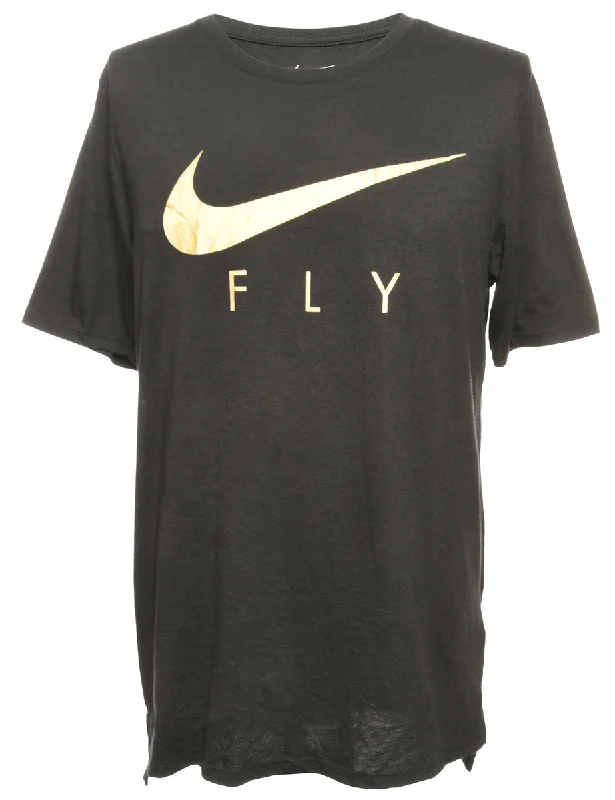 Nike Dri-Fit Printed T-shirt - M Sophisticated Women's Tailored