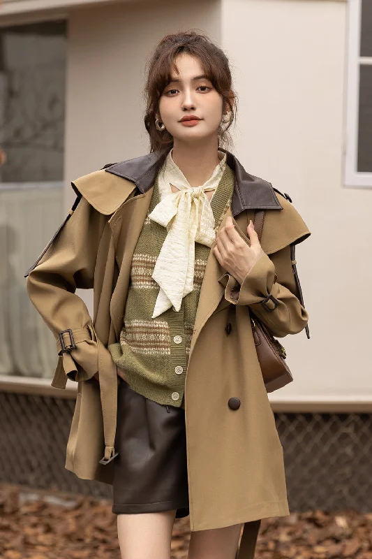 Trench Coat for Women Traditional Women's 