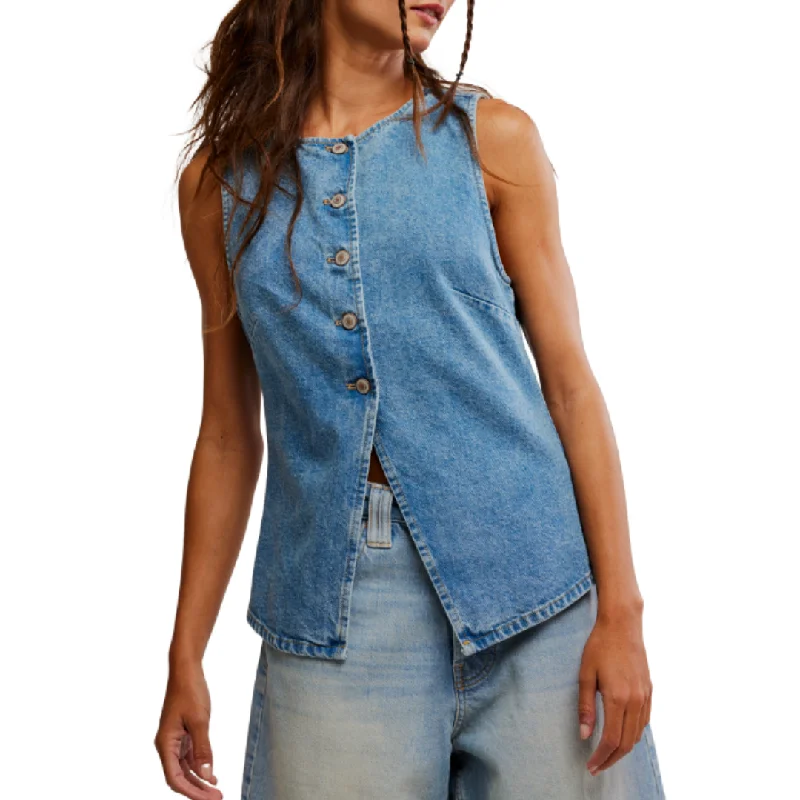 Aimee Vest Laid - back Women's Style