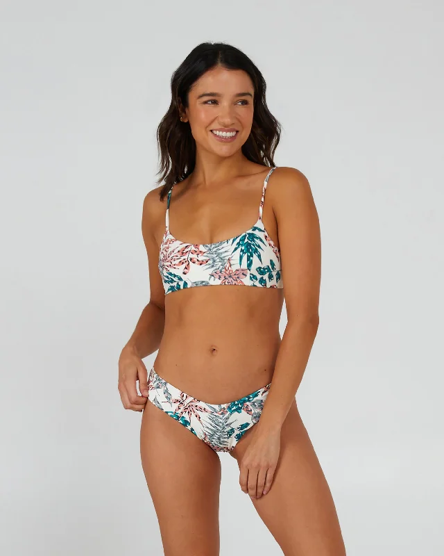 Sessions Bikini Top - White Tropic Edgy Women's Punk