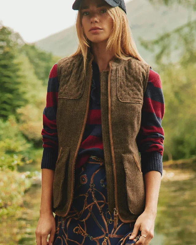 Joules Cawthorne Tweed Gilet Australian Beach