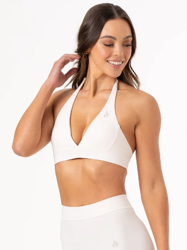NKD Halter Bra - Ivory Monochromatic All - in - one