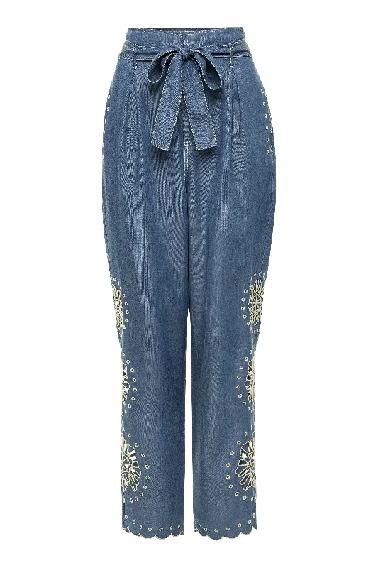 Carole Pant Polished Women's Silk