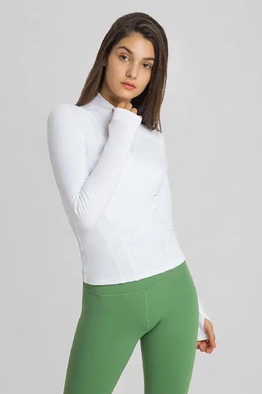 HALF-ZIP LONG TOP Confident Women's Power