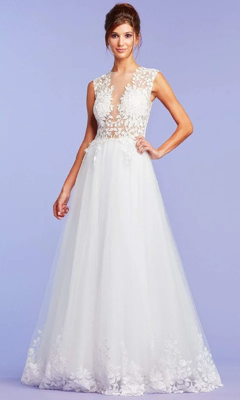 Tadashi Shoji - Hastings Illusion Gown Bold Women's Statement