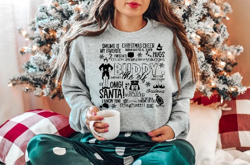 Buddy the Elf Subway style Sweatshirt