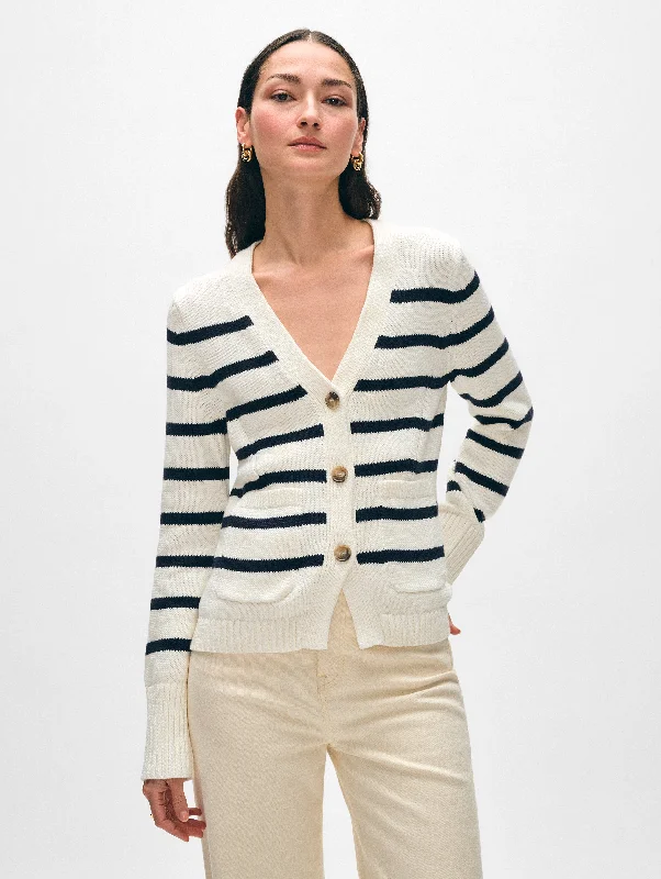 Organic Cotton Waisted Cardigan Traditional Women's Wool