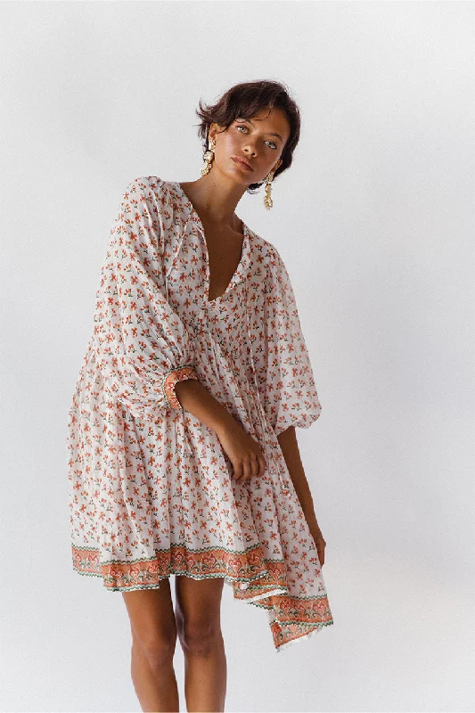 Kyra Mini Dress ~ Coral Streetwear Style for 