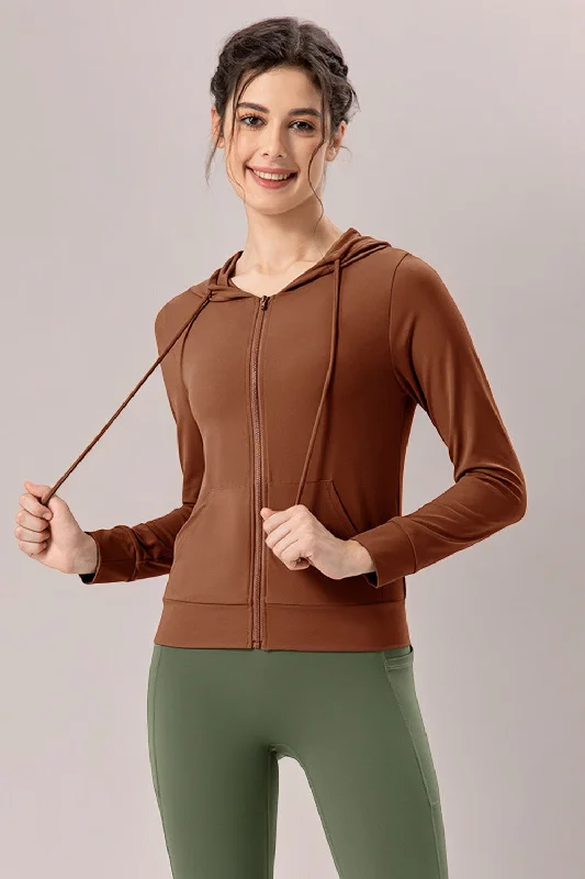 DRAWSTRING LONG TOP Classic Women's Pin - striped