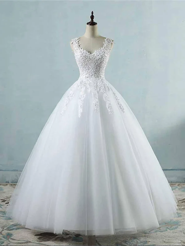 Spaghetti Straps Lace-Up Ball Gown Wedding Dresses Bold Women's Animal Print
