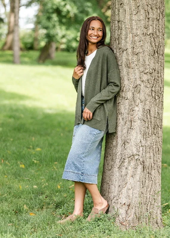 Caroline Open Front Knit Cardigan - FINAL SALE Cashmere