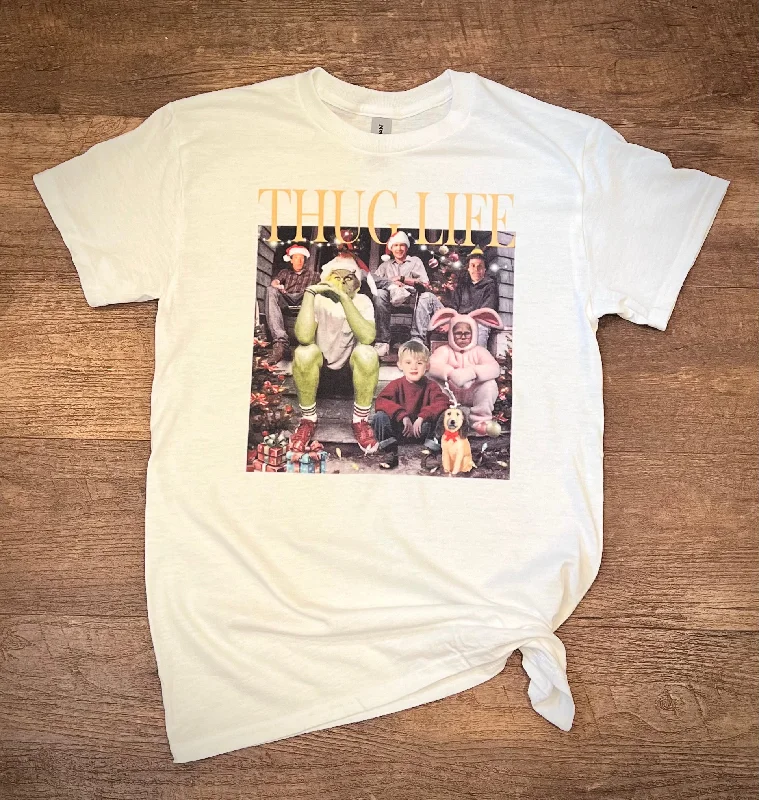 Thug Life Graphic Tee Confident Women's Power