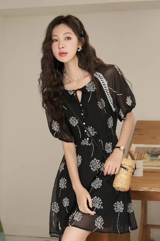 A-line Midi Dress for Women Disco