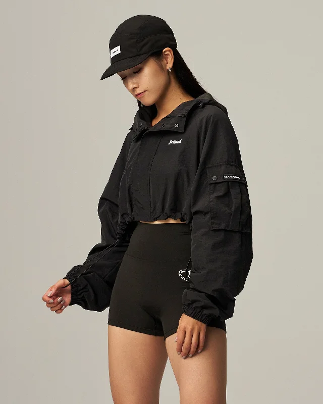 Label Tech Crop Windbreaker Artistic Women's Avant - 