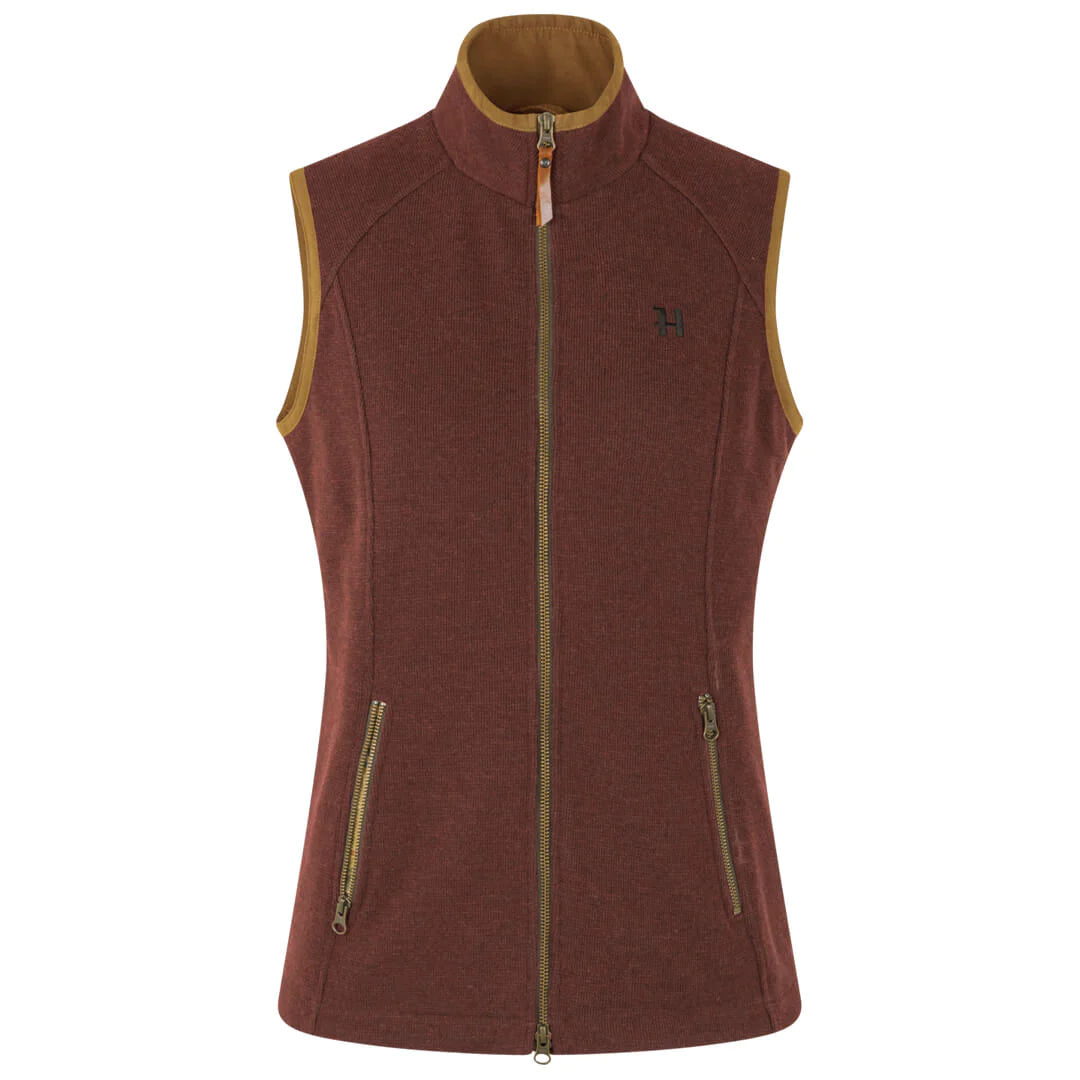 Harkila Sandhem Lady Pro Waistcoat - Dark Copper Tough Women's Military - inspired Harkila Sandhem Lady Pro Waistcoat - Dark Copper Tough Women's Military - inspired
