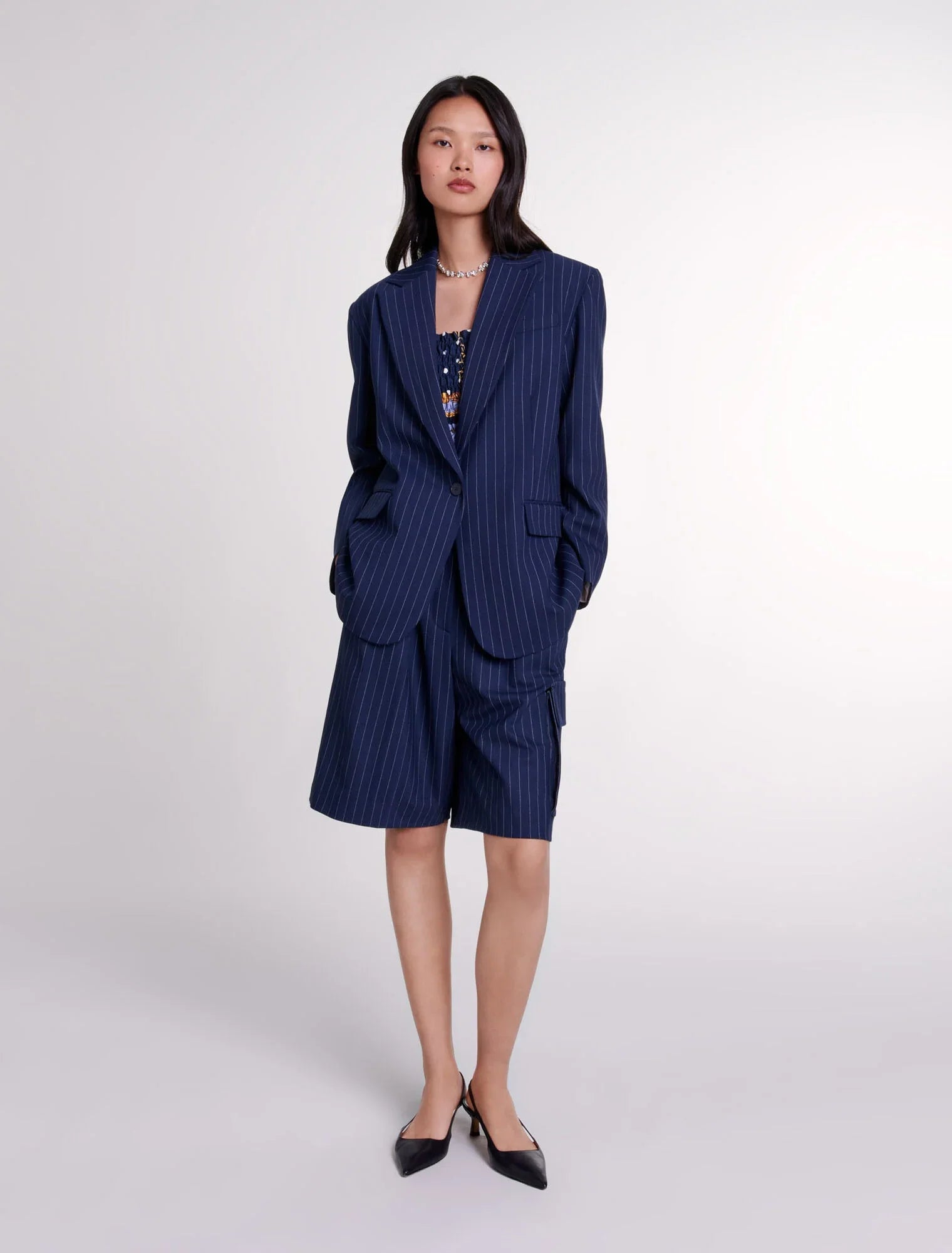 Striped suit jacket Disco