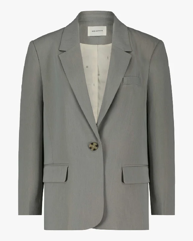 CLARINASW BLAZER - Grey Youthful Women's Pop