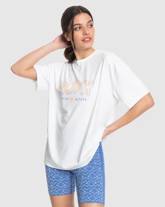 Womens Beach Bound Technical T-Shirt Sophisticated Women's Tailored
