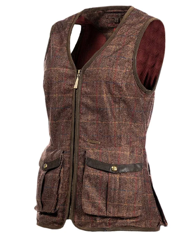 Baleno Womens Kenwood Shooting Vest Monochromatic Office Style