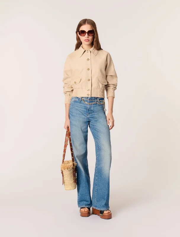 Short Jumper Jacket Refined Women's 