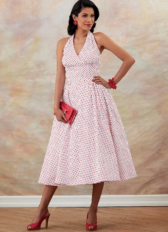 Butterick Vintage Dress and Jacket B6682 Casual Women's Loose - fitting