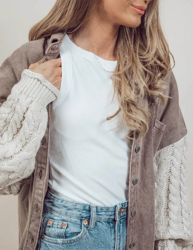 Opaline Ribbed Tank Cozy Women's Winter