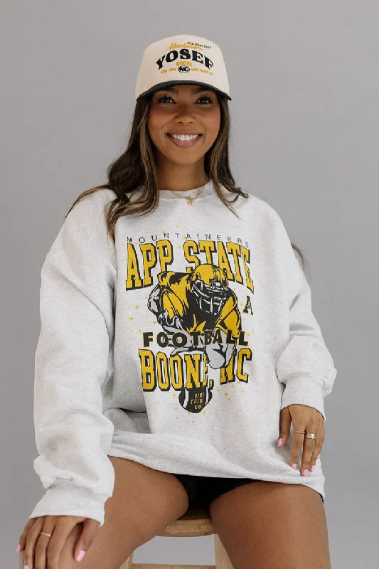 Appalachian State University: App State Football Retro Sweatshirt