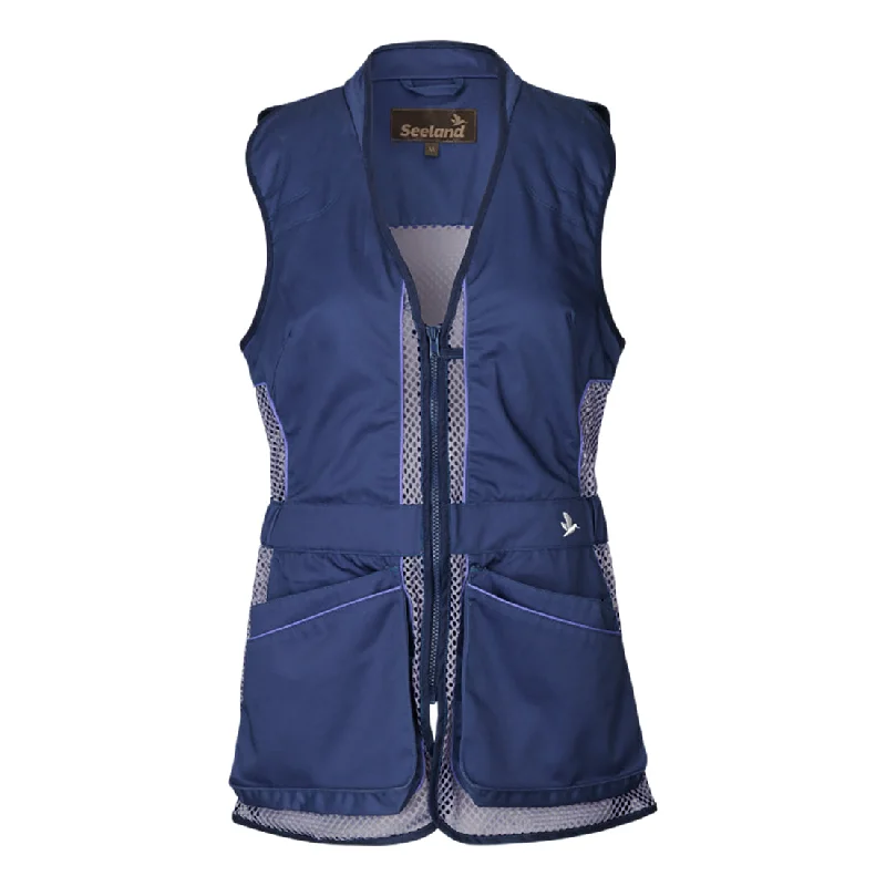 Seeland Skeet II Lady Waistcoat - Patriot Blue Refined Women's Velvet