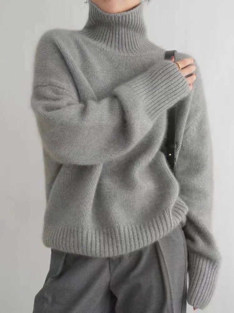 LIN™ | LUXURIOUS TURTLENECK SWEATER Athletic Women's 