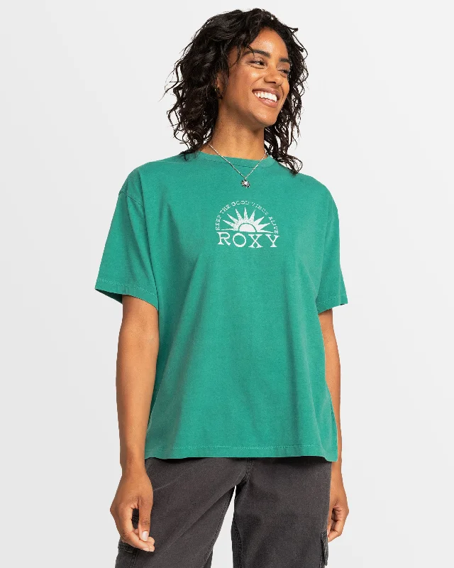 Womens Sun Over The Sand B Short Sleeve T-Shirt Modern Women's 