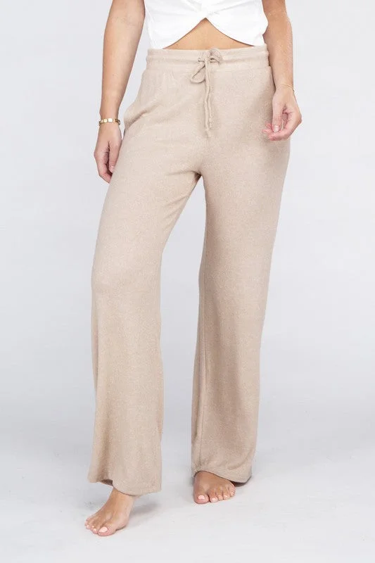 Cozy Terry Lounge Pants Elegant Women's 