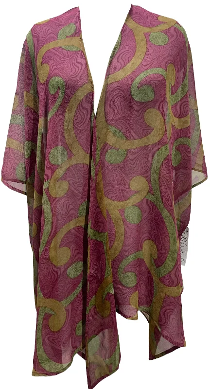 PRG5713 Sheer Avatar Pure Silk Cardigan Sporty Women's Tennis