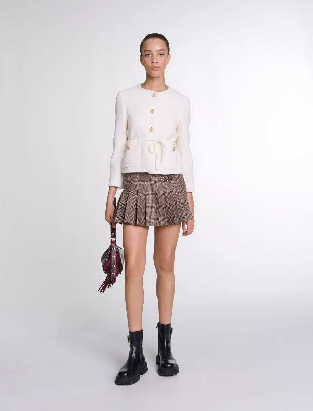 Belted Jacket Laid - back Women's Vibe